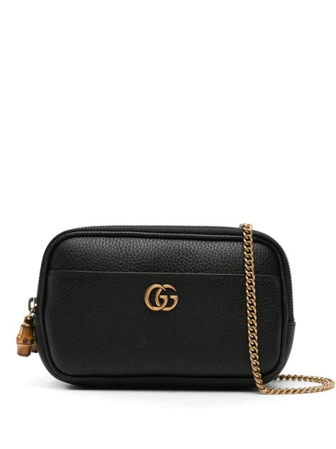 gucci double g super mini bag with bamboo